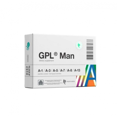 GPL® Man: Комплексный геропротектор для мужчин на основе натуральных пептидов